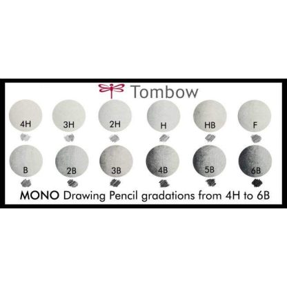 Tombow Mono 100 grafit ceruza készlet 12db-os - Image 3