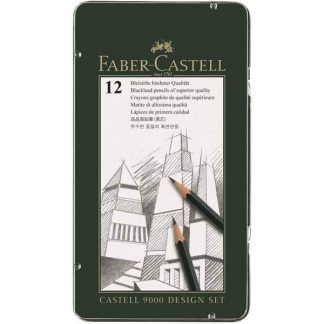 Faber-Castell CASTELL 9000 12db-os grafit ceruza készlet (design)