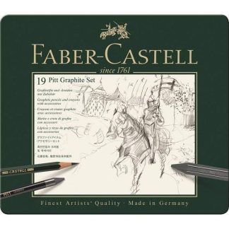 Faber-Castell Pitt grafitceruza készlet 19 db-os fém dobozban