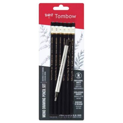 Tombow Mono grafit ceruza 6db + Mono Zero radír egy készletben - Image 4