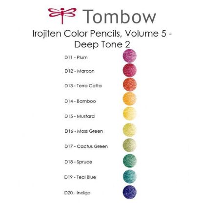 Tombow Irojiten színesceruza készlet Woodland 30 db-os - Image 8