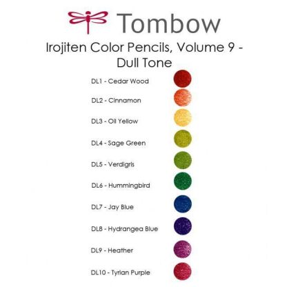 Tombow Irojiten színesceruza készlet Seascape 30db-os - Image 9