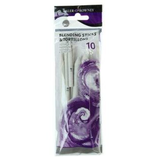 Daler Rowney papírceruzák és tortillionok (10 db)