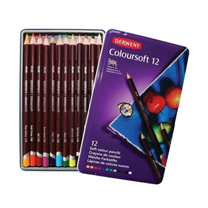 Derwent Coloursoft színesceruza készlet 12db-os - Image 3