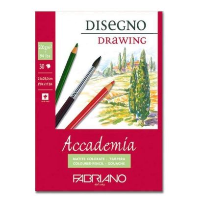 Fabriano Accademia Disegno rajztömb, 200g, többféle méret