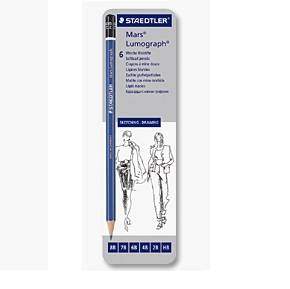 Staedtler Mars Lumograph grafitceruza készlet 6db