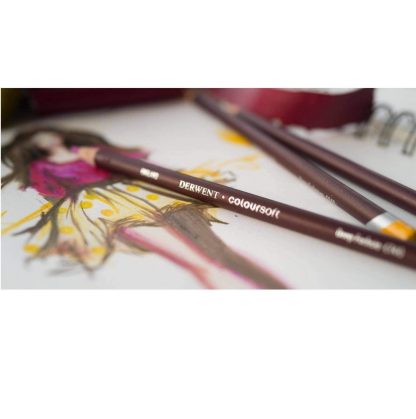 Derwent Coloursoft színesceruza készlet 24db-os - Image 4