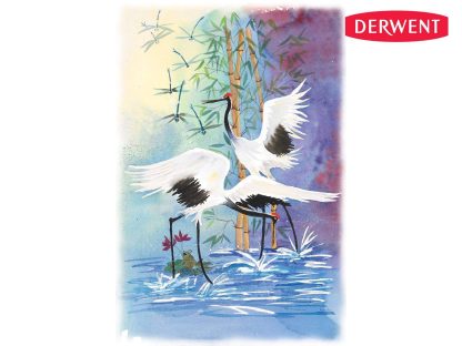Derwent Inktense akvarell ceruzakészlet 36db - Image 8