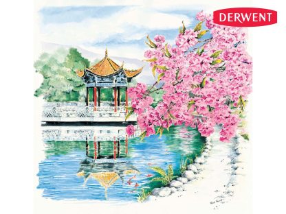 Derwent Inktense akvarell ceruzakészlet 36db - Image 5