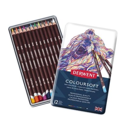 Derwent Coloursoft színesceruza készlet 12db-os - Image 2