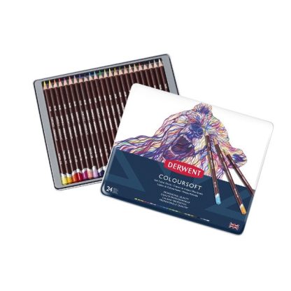 Derwent Coloursoft színesceruza készlet 24db-os - Image 2