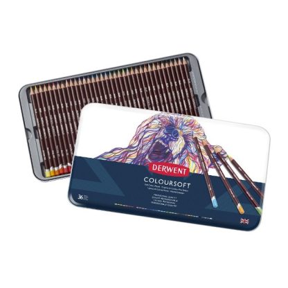 Derwent Coloursoft színesceruza készlet 36 db-os - Image 4