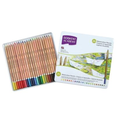 Derwent Academy akvarell ceruzakészlet 24 db-os - Image 3