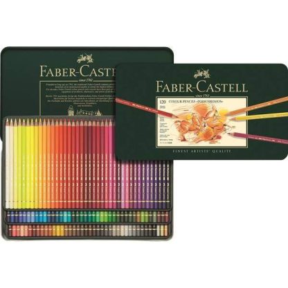 Faber-Castell Polychromos művész színesceruza készlet 120 db-os, fémdobozos - Image 2