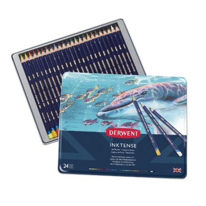 Derwent Inktense akvarell ceruzakészlet 24db - Image 2