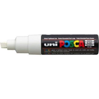 Uni Posca dekormarker 8 mm fehér