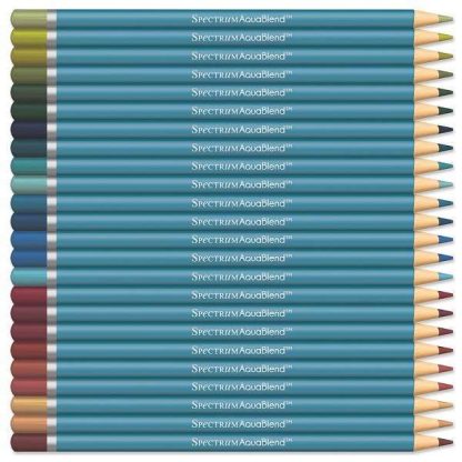 Spectrum Noir AquaBlend akvarell ceruza készlet - Természet színei ceruzái