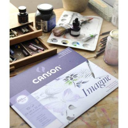 Canson Imagine mix media tömb, 200g, 50 lap - Image 2