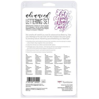 Tombow Lettering Set - haladó készlet kézíráshoz - Image 2