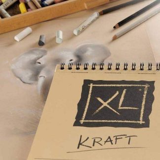 Canson XL Kraft bézs rajztömb