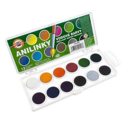 Koh-I-Noor Anilinky 12 db-os akvarellfesték-készlet - Image 2