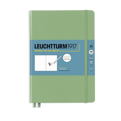 Leuchtturm Medium Sketchbook, A5 - Sage