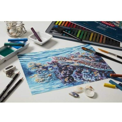 Derwent Inktense Blocks akvarellkréta, 24 db-os - Image 3