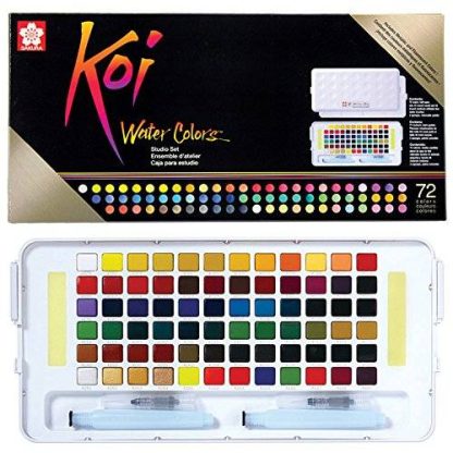 Sakura Koi akvarell festék 72 db-os készlet