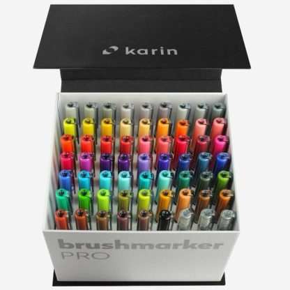 Karin Brushmarker PRO ecsetfilc Megabox (60 szín + 3 blender) - Image 2