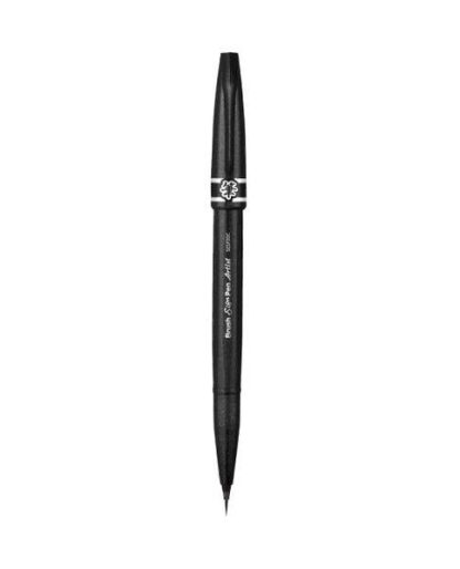 Pentel Brush Sign Artist extra vékony ecsetvégű toll 12 db-os készlet - Image 4