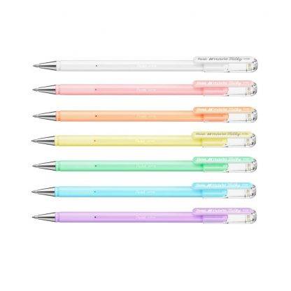 Pentel Hybrid Milky pasztell színű zselés tollak - Image 3