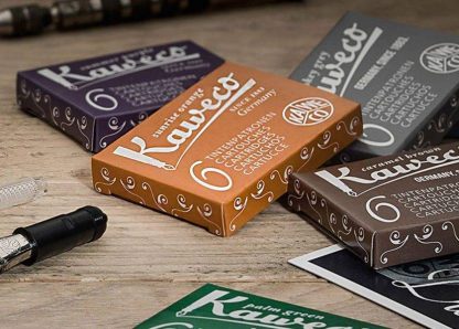 Kaweco tintapatron 6db, különböző színekben