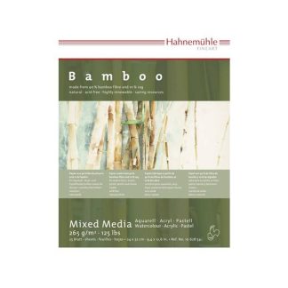 Hahnemühle Bamboo Mixed Media papírtömb, 265 g/m²