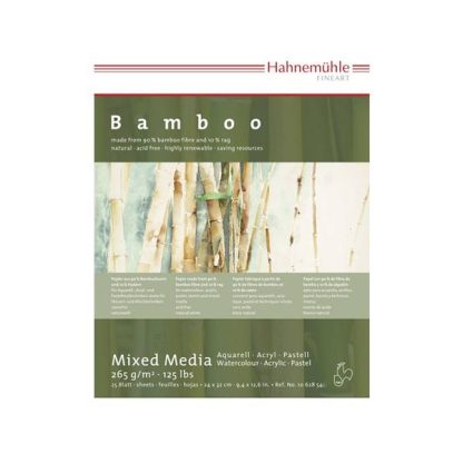 Hahnemühle Bamboo Mixed Media papírtömb, 265 g/m²