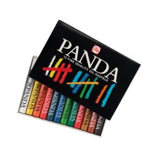 Talens Panda olajpasztell 12 db-os készlet