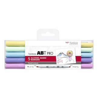 Tombow ABT PRO 5 db-os pasztell színek