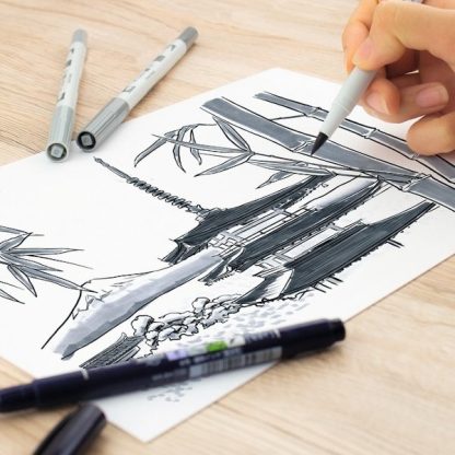 Tombow ABT PRO kéthegyű alkoholos ecsetfilc