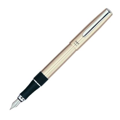 Tombow ZOOM 505 Havanna töltőtoll, nyitott