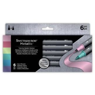 Spectrum Noir metál marker, 6 db-os készlet - Ritka ásványok