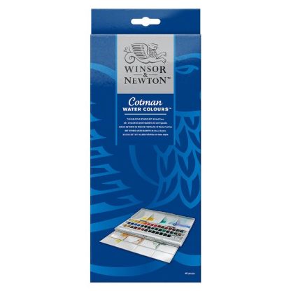 Winsor&Newton Cotman 46 db-os akvarellfesték készlet
