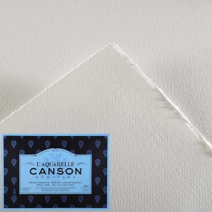 Canson Héritage 100% pamut akvarellkarton, torchon felület