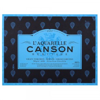 Canson Héritage 100% pamut akvarellkarton, torchon