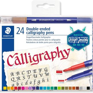 Staedtler kéthegyű kalligrafikus marker, 24 db