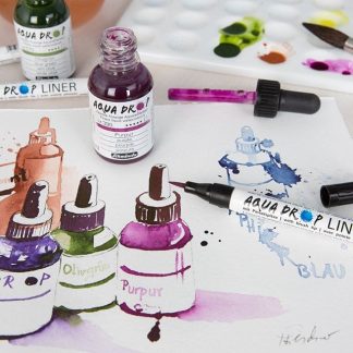 schmincke aqua drop liwuied watercolours
