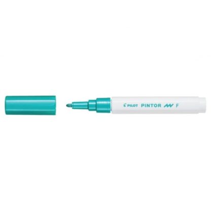 Pilot Pintor dekormarker F (1 mm), metálzöld