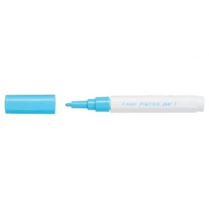 Pilot Pintor dekormarker F (1 mm), pasztell kék
