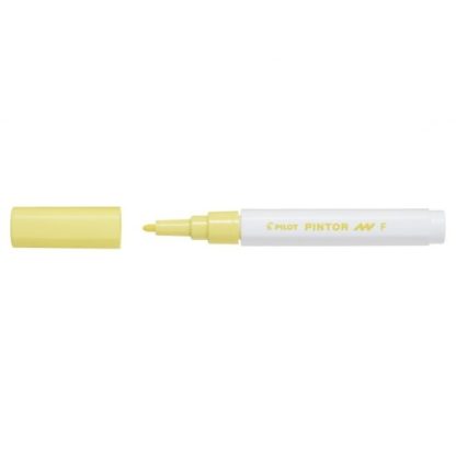 Pilot Pintor dekormarker F (1 mm), pasztellsárga