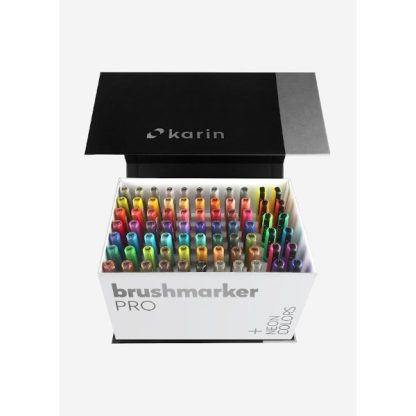 Karin Brushmarker PRO ecsetfilc MegaboxPLUS (72 szín + 3 blender) - Image 2