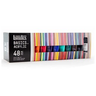 Liquitex akrilfesték készlet, 48 db-os