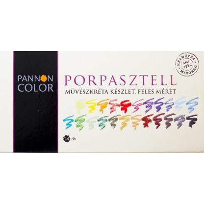 Pannoncolor porpasztell, 24 db-os, feles